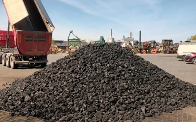 20 ton kolen op voorraad